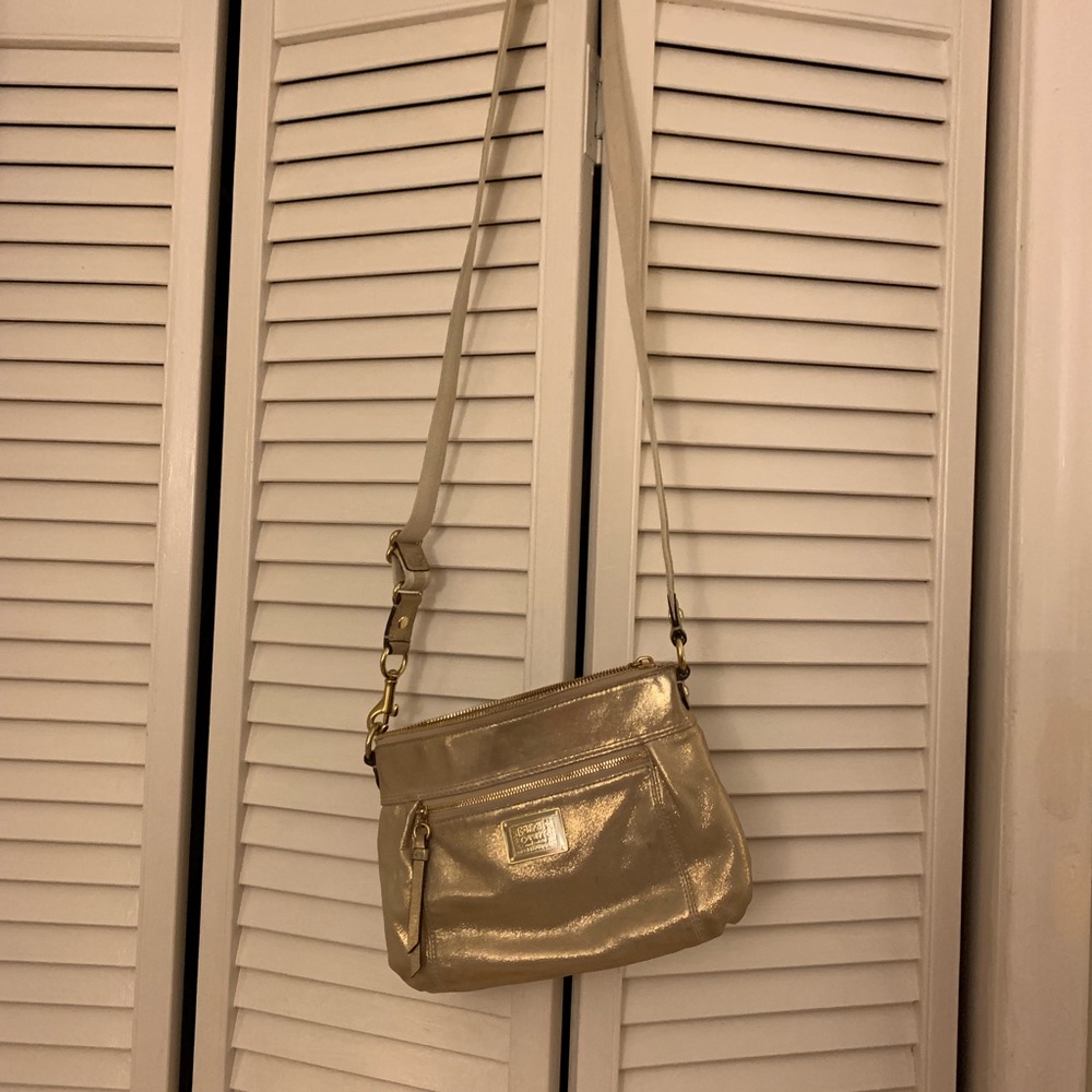 Poppy by Coach Crossbody Shimmer Bag